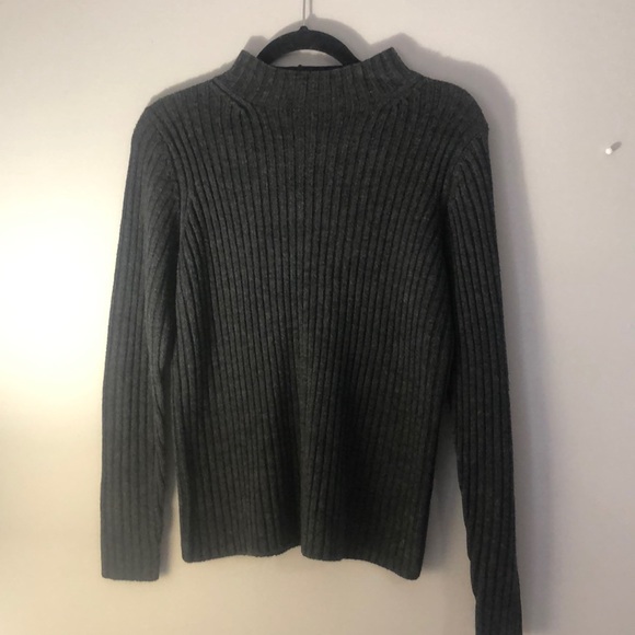 Karen Scott Sweaters - Grey chunky sweater